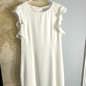 White Molly Bracken Grad dress